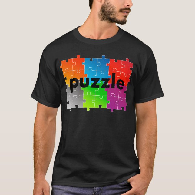 puzzle パズル T-Shirt (Vorderseite)