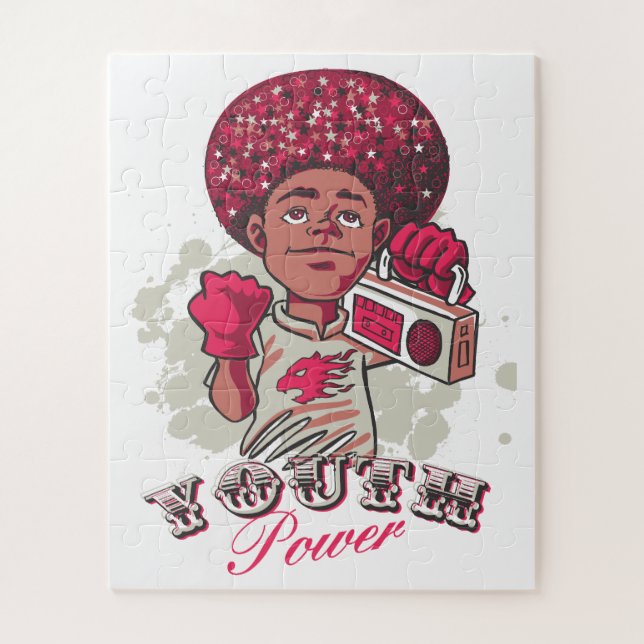 Puzzle, 16" x 20", 56 Oversized Pieces – YOUTH  Puzzle (Vertikal)