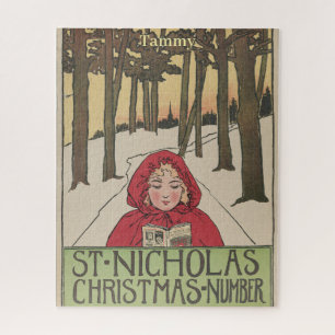 PUZZLE 1896 St. Nicholas Weihnachtsausgabe Kunst