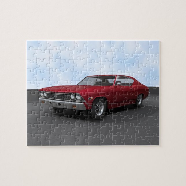 Puzzle: 1968 Chevelle SS: Candy Apple Finish Puzzle (Horizontal)