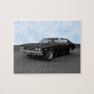 Puzzle:1969 Chevelle SS: Schwarzer Finish Puzzle