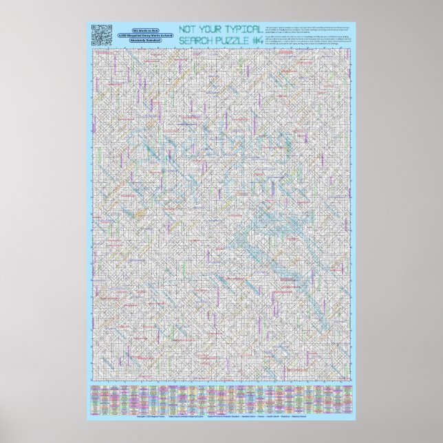 PUZZLE #4: falsch geschrieben - diabolisch gelöst Poster (Vorne)