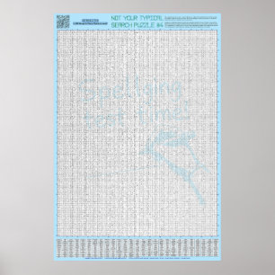 PUZZLE #4: falsch geschrieben - Standard Poster