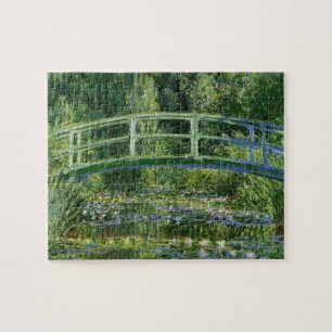 Puzzle 8x10 des MONET Wasser-Lilien-Teichs 1897