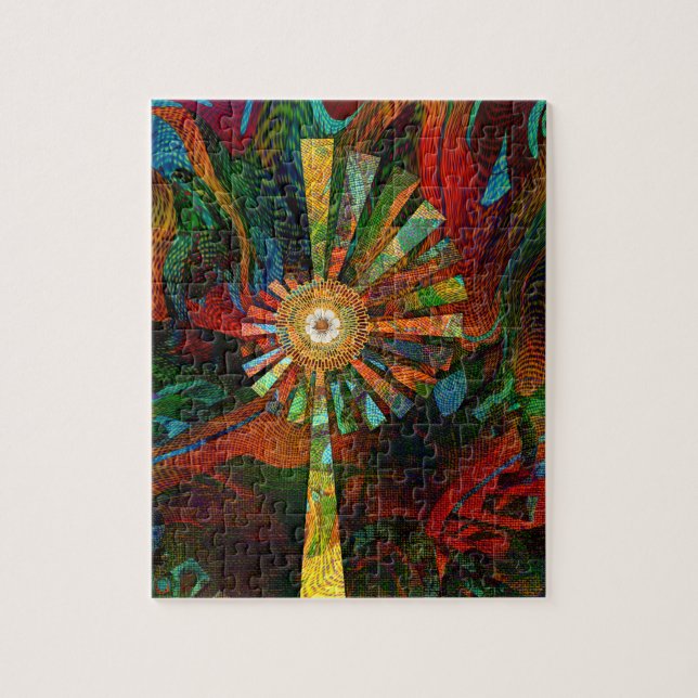 Puzzle abstrakt Art (Vertikal)