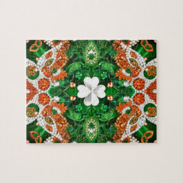 Puzzle abstrakt moderne Design Irland Farben