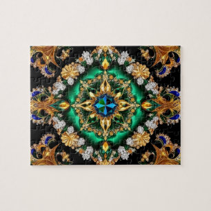 Puzzle abstrakt modernes Design Brasilianische Far