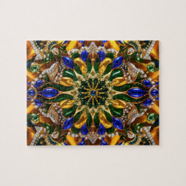 Puzzle abstrakt modernes Design Brasilien Farben