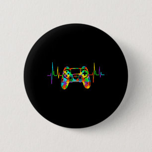 Puzzle Akzeptanz Kinder Videospiel Autismus-Bewuss Button