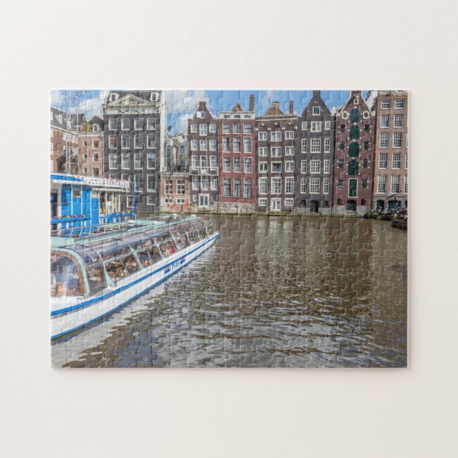 Puzzle am Amsterdamer Kanal (Horizontal)