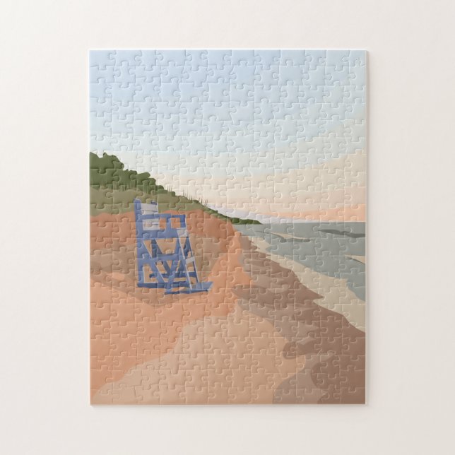 Puzzle am Lake Michigan (Vertikal)