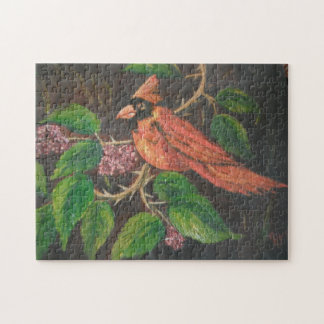 Puzzle Ann Hayes Painting Kardinal