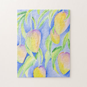 Puzzle- Aquarellmangos Puzzle