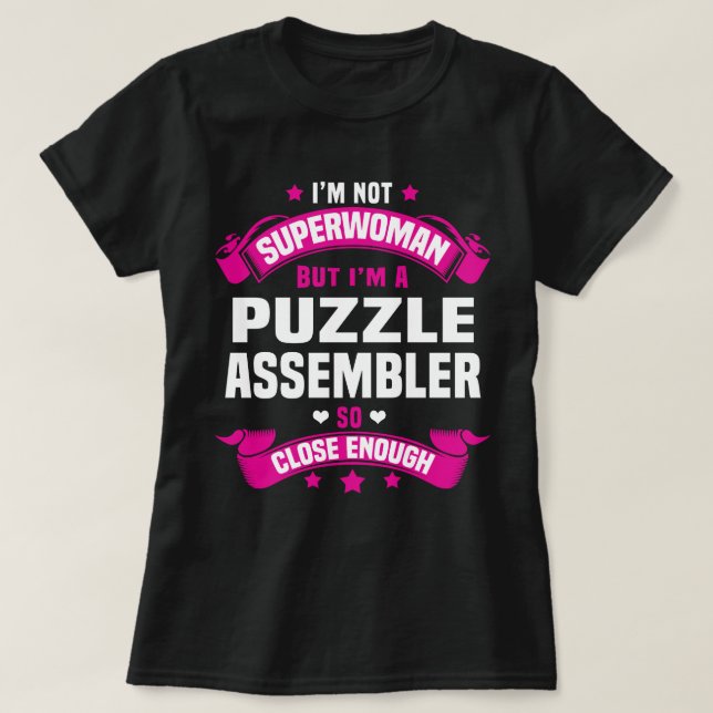 Puzzle Assembler T-Shirt (Design vorne)