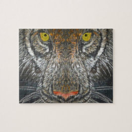 Puzzle - Augen des Tigers