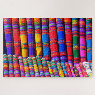 Puzzle aus mexicanischem Muster