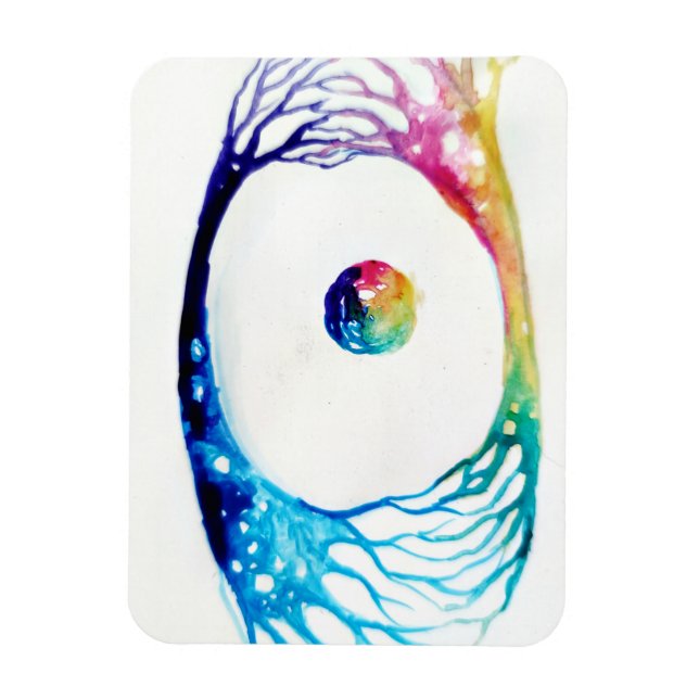 Puzzle aus Neuronen Magnet (Vertikal)