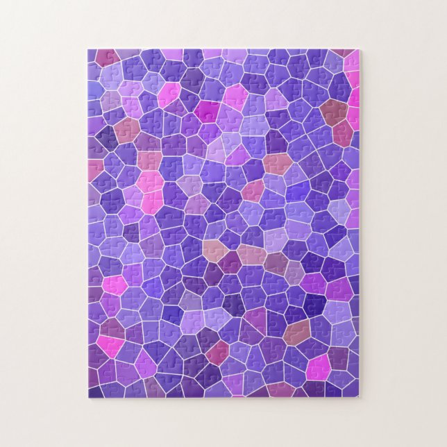 Puzzle aus verkettetem Glas (Vertikal)