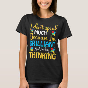 Puzzle Autism Piece be Kind Autismus Sensibilisier T-Shirt