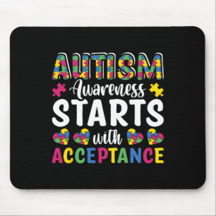 Puzzle Autismus Bewusstsein Akzeptanz Liebe Dis Mousepad