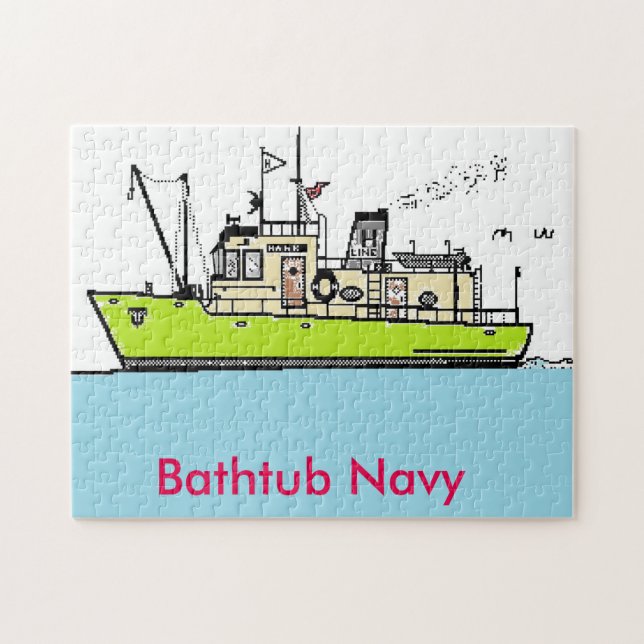 Puzzle, Badewanne, Marine Puzzle (Horizontal)