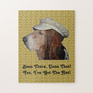 Puzzle Basset Hound war dort getan, dass