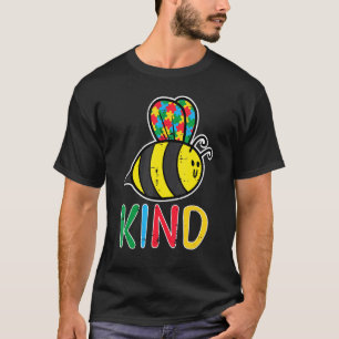 Puzzle-Biene Art Süß Autismus-Bewusstsein ASD Männ T-Shirt