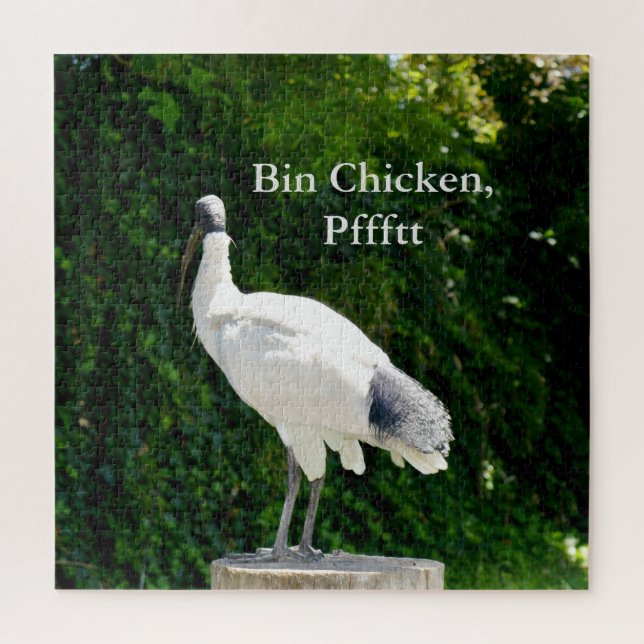 Puzzle Bin Chicken Pfftt (Ibis) (Vertikal)