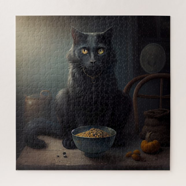Puzzle Black Cat (Vertikal)