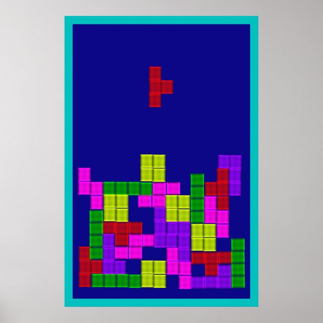 Puzzle Blocks Poster (Vorne)