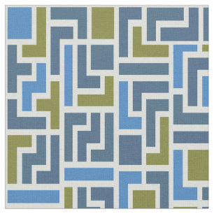 Puzzle Blocks Stoff