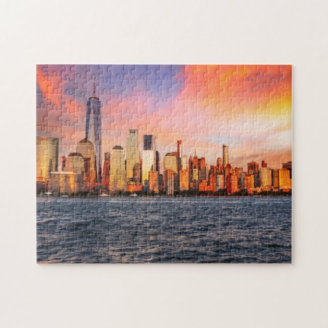 Puzzle Brooklyn Brücke in New York (Horizontal)
