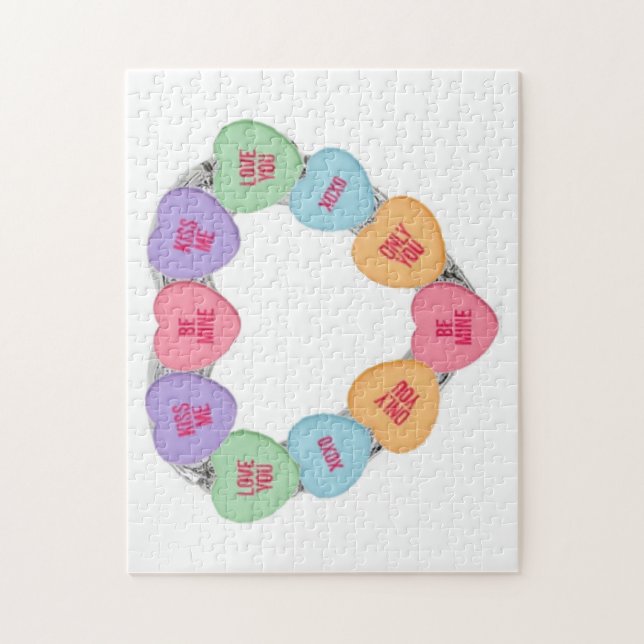 Puzzle Candy Liebe Herz (Vertikal)