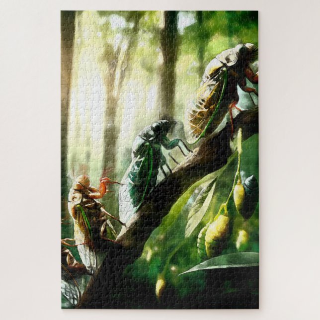 puzzle - Cicadas (Vertikal)