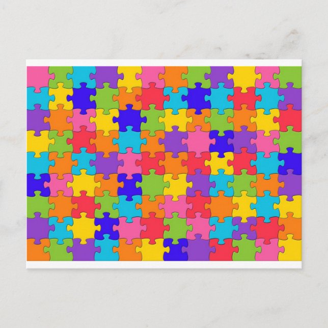 Puzzle Collection Postkarte (Vorderseite)