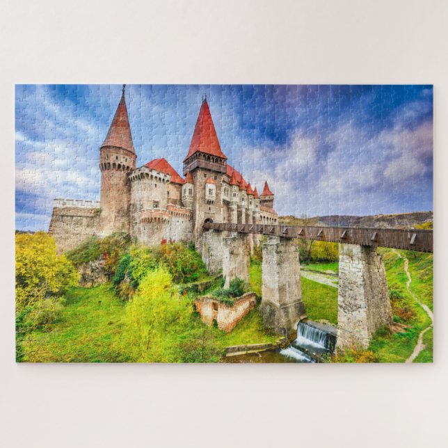 Puzzle Corvin Schloss Rumänien (Horizontal)