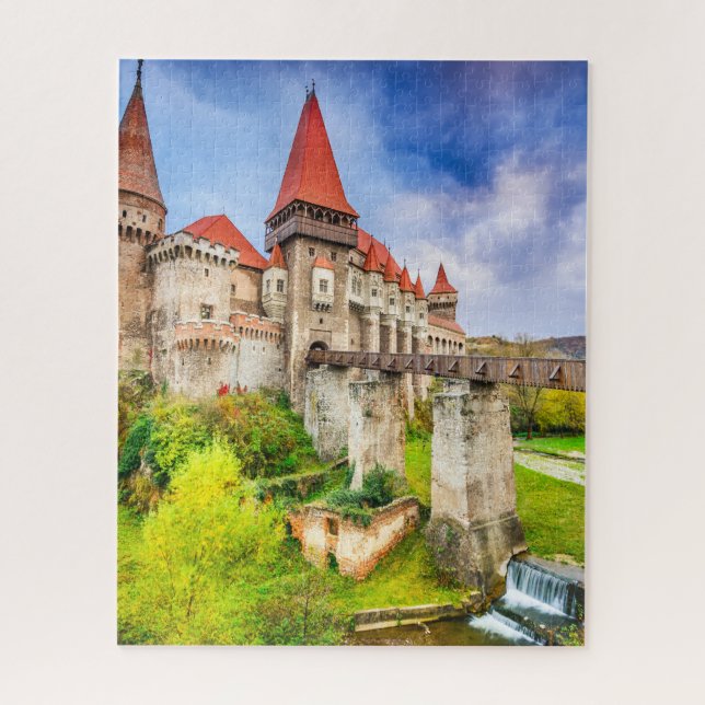 Puzzle Corvin Schloss Rumänien (Vertikal)