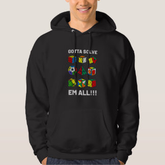 Puzzle Cube Gotta Lösung für alle Geschwindigkeite Hoodie
