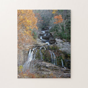 Puzzle - Cullasaja Falls im Herbst