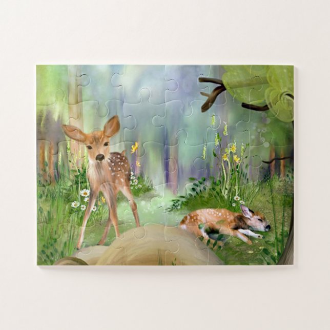 Puzzle-Deer Puzzle (Horizontal)