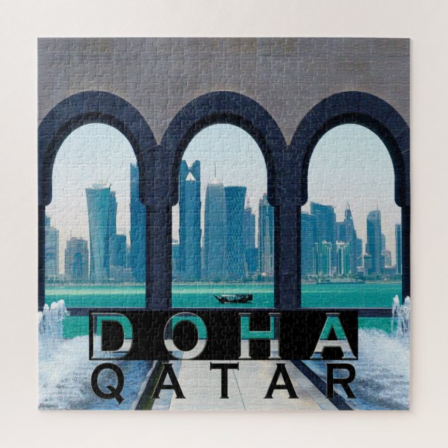 Puzzle del Doha Square (Vertikal)