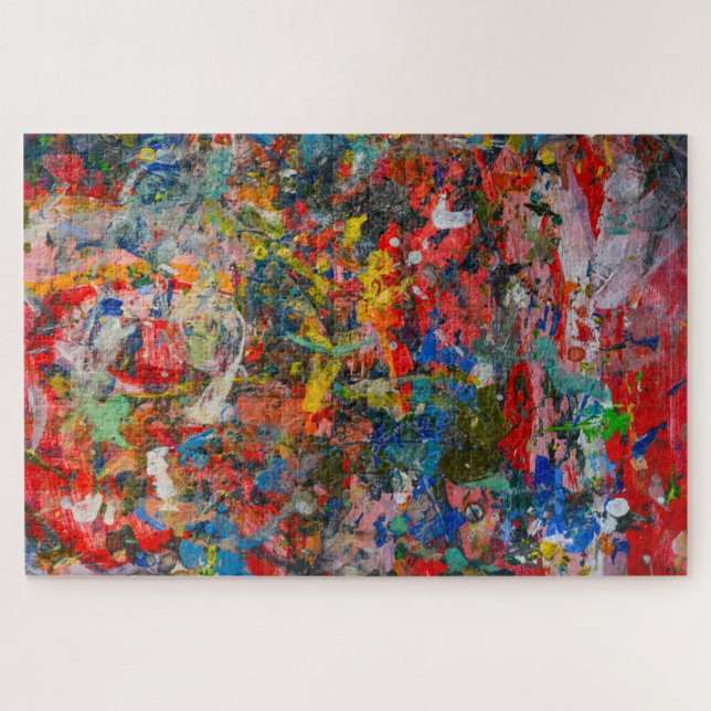 Puzzle der abstrakten Kunst (Horizontal)