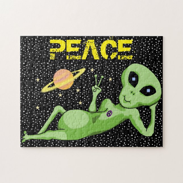Puzzle der Alien (Horizontal)