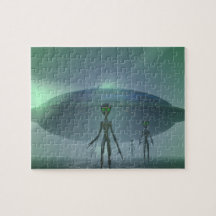 Puzzle der alien-Besucher