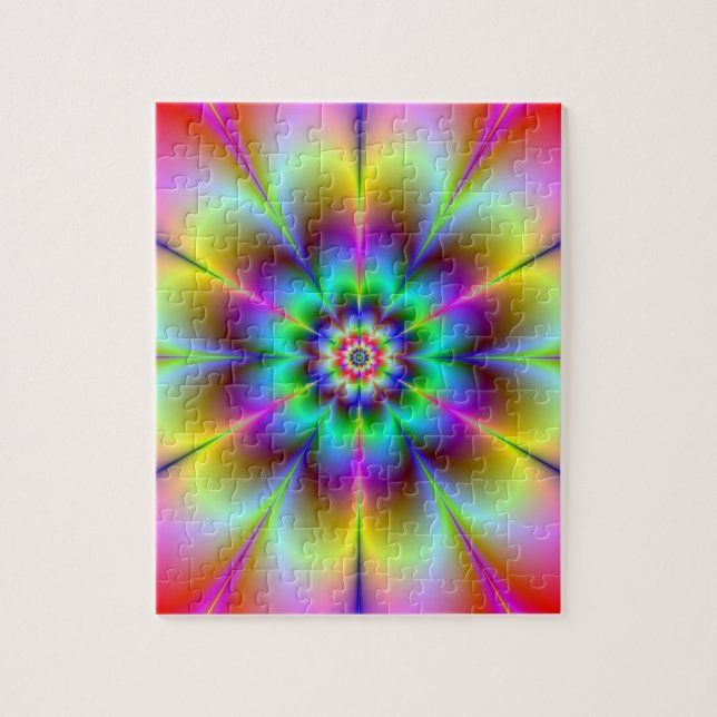 Puzzle der elektrischen Blume (Vertikal)