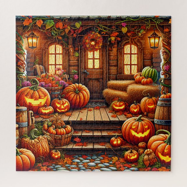Puzzle der Herbstkunst (Vertikal)