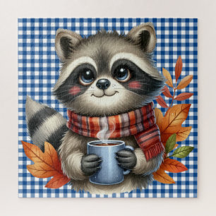 Puzzle der Herbsttiere