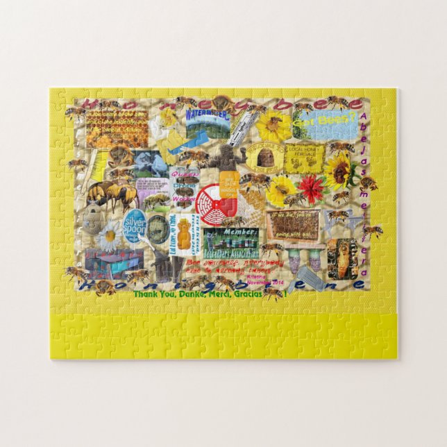 Puzzle der Imker (Horizontal)
