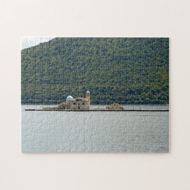 Puzzle der Inselkirche Montenegros (Horizontal)