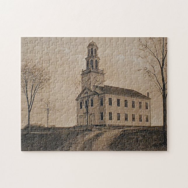 Puzzle der kongregationalen Kirche (Horizontal)